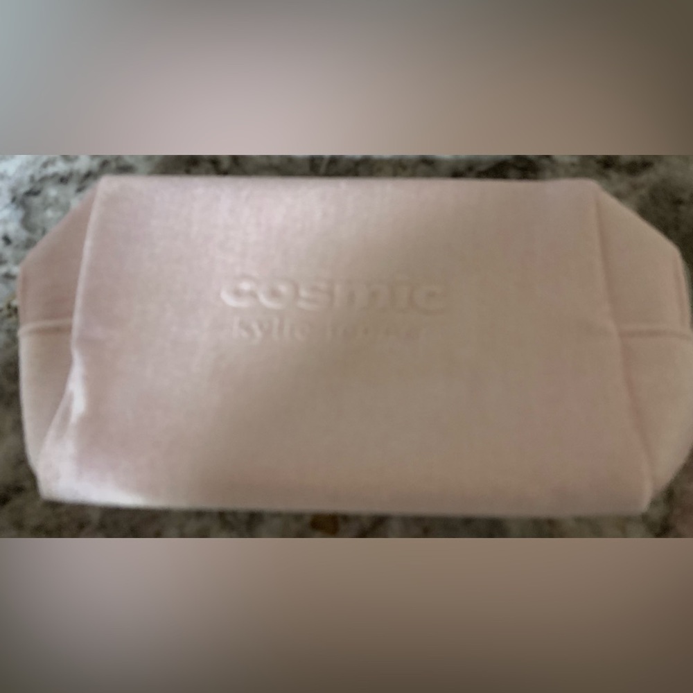 Kylie Cosmetics Pink Cosmetic Bag